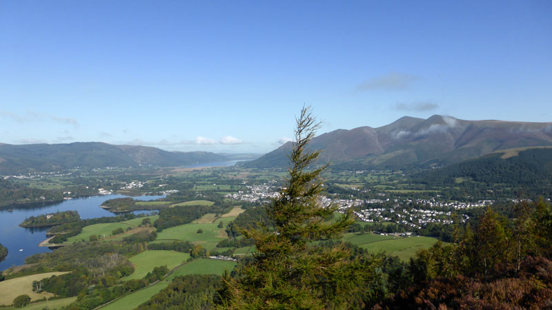 Skidddaw from Walla Crag