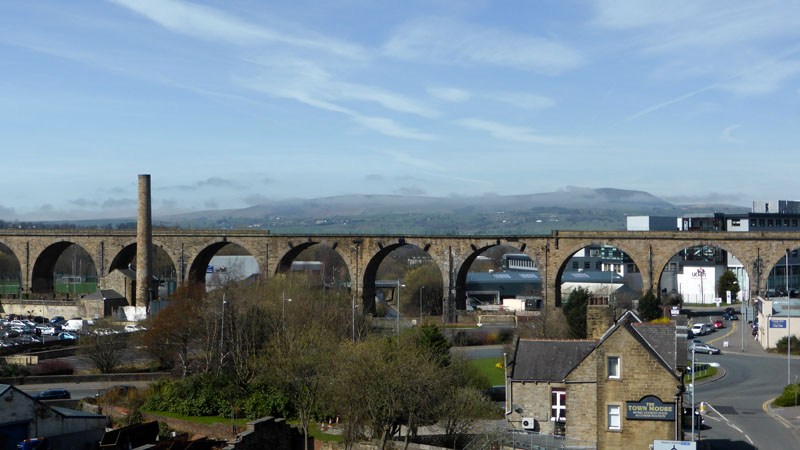 Pendle from Burnley