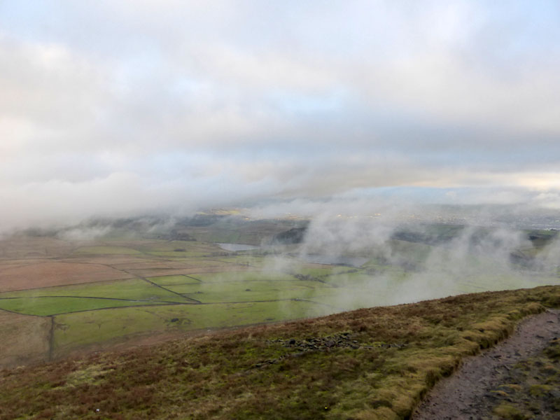 Clouds lifting