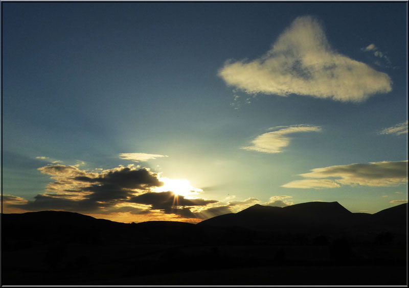 Blencathra Sunset