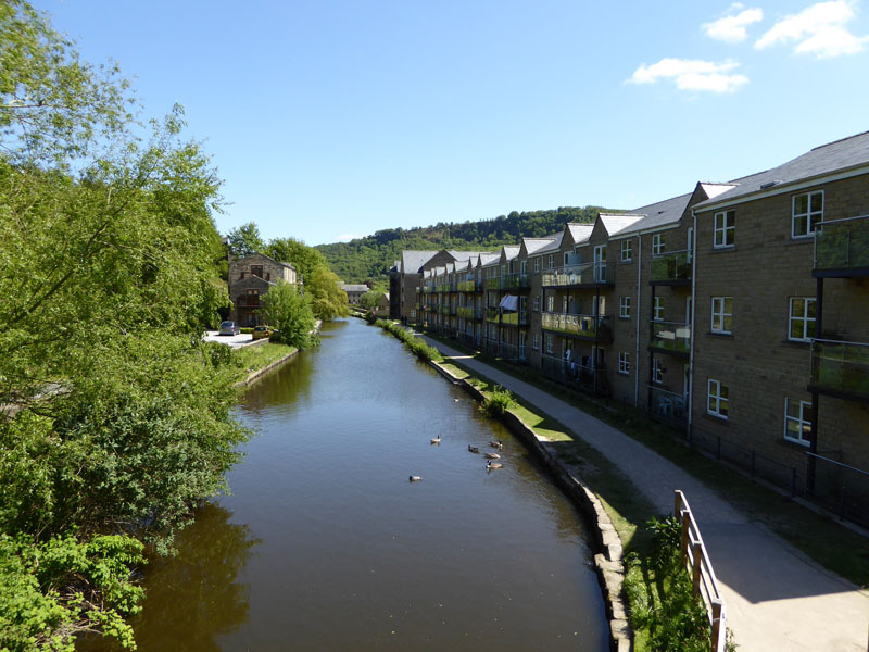 Canal at Mytholmroyd