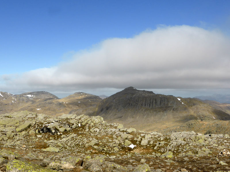 Bowfell from Crinkle Crags