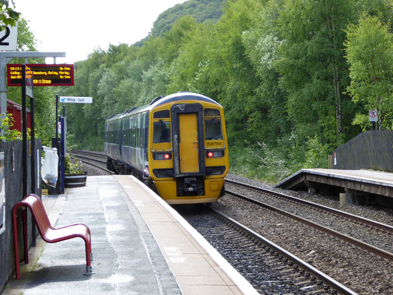 Mytholmroyd Railway Station