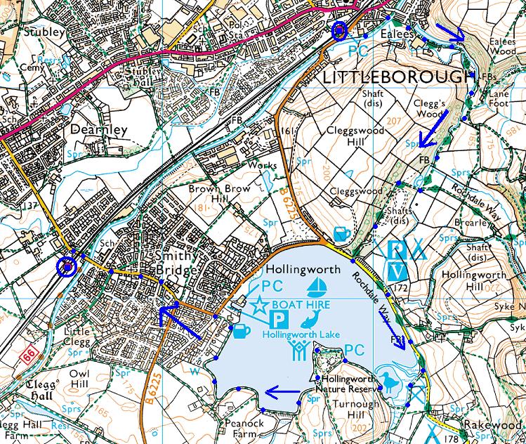 Hollingworth Lake Walk
