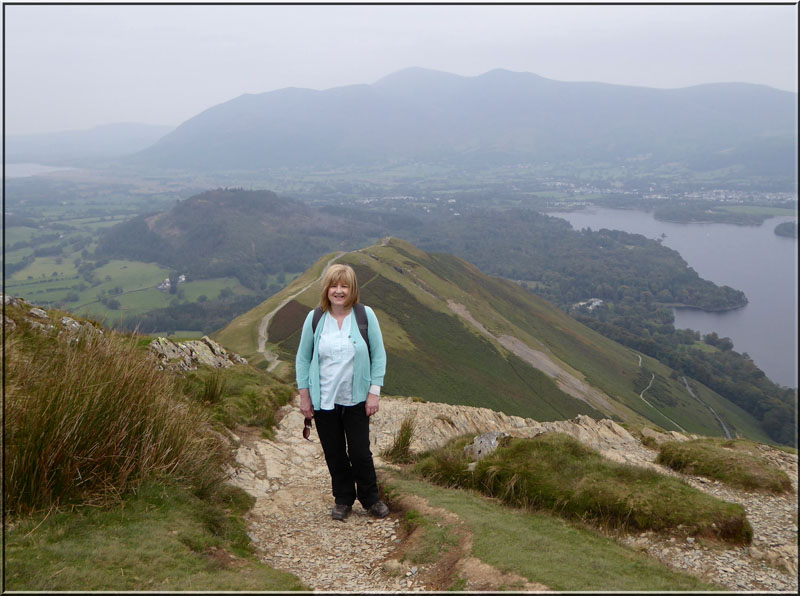 Karen on Catbells