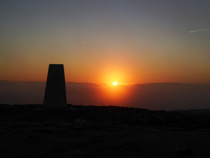 Sunrise on Pendle