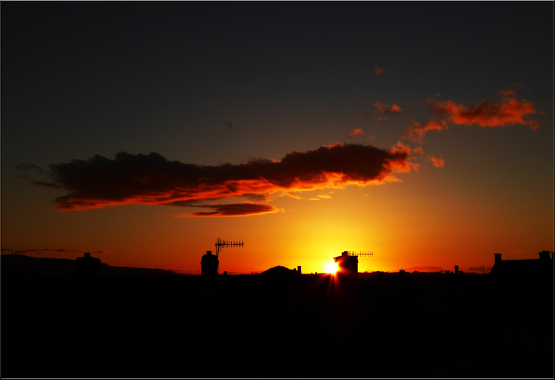 Burnley Sunset