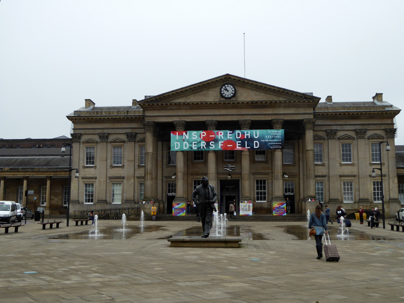 Huddersfield Station Statue