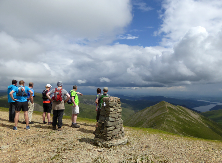 Helvellyn Trig