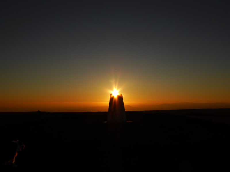 Pendle Sunset