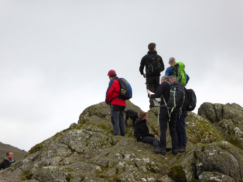 Pavey Ark Summit