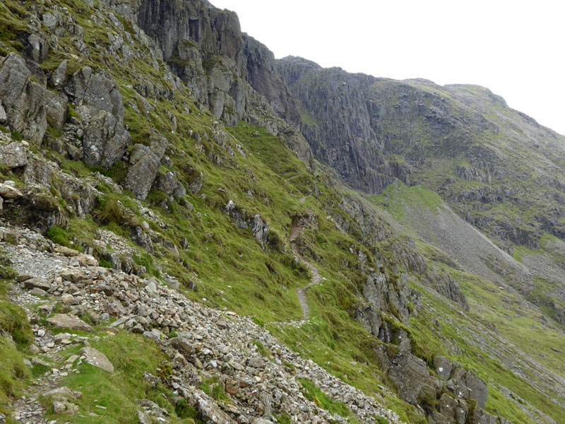 Climbers Traverse