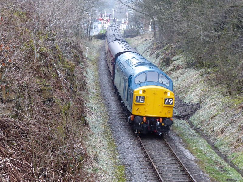 Class 40 at Rawtenstall