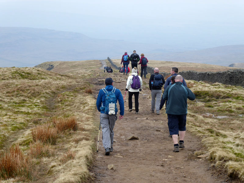 Walkers on Whernside