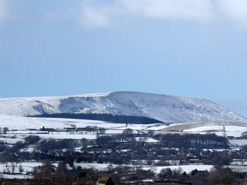 Pendle from Work