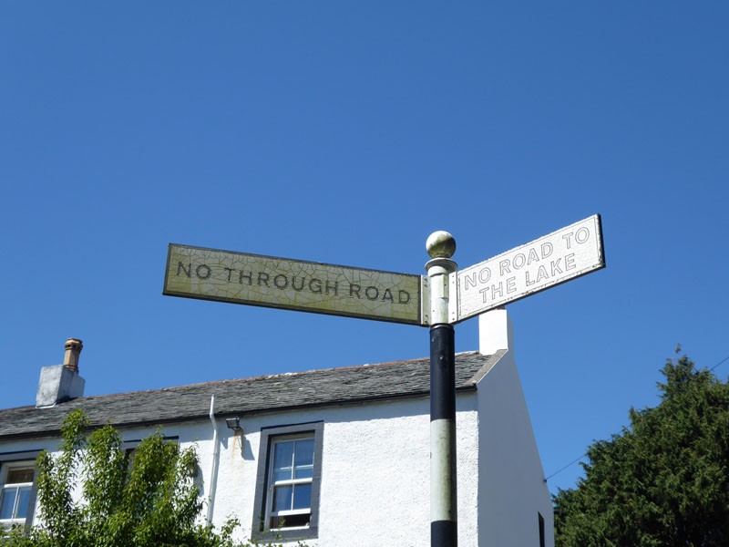 No Through Road