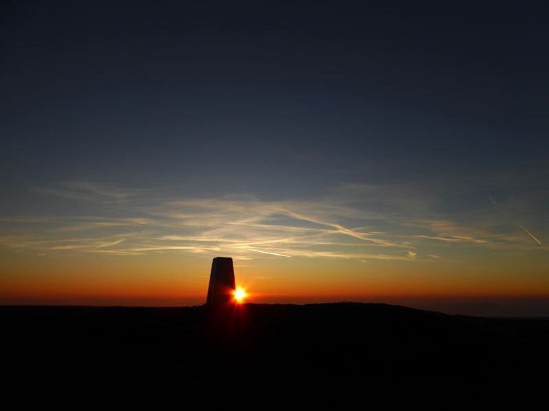 Sunrise on Pendle