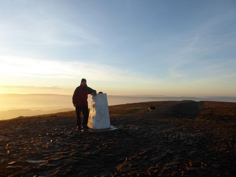 Me on top of Pendle