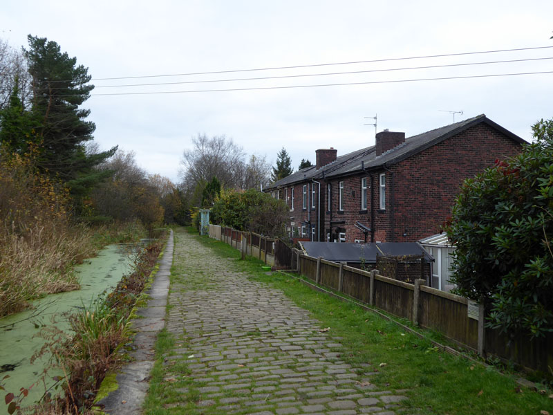 Canalside terrace