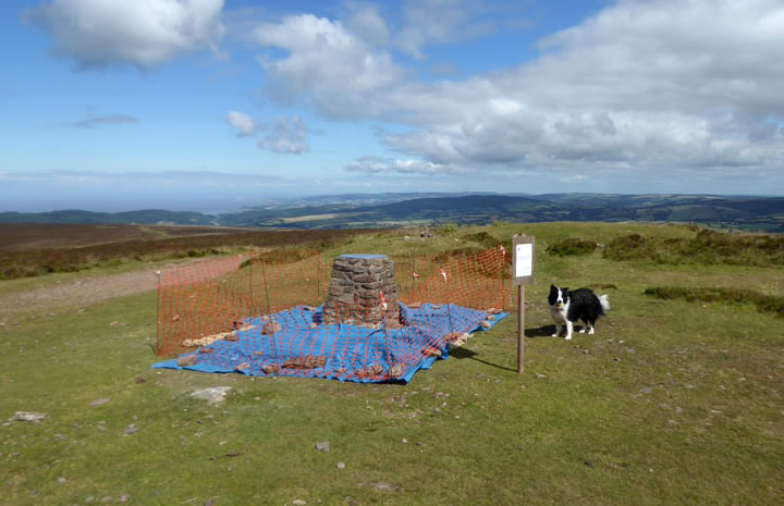 Dunkery Hill Trig Point