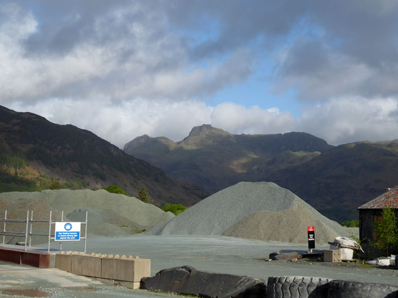 Quarry and Langdales