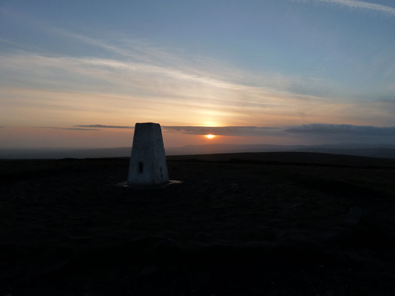 Pendle Sunset