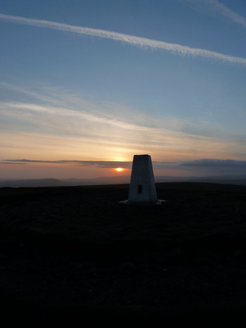 Pendle Sunset