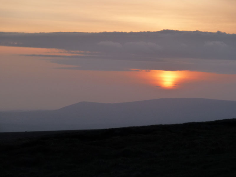 Pendle Sunset