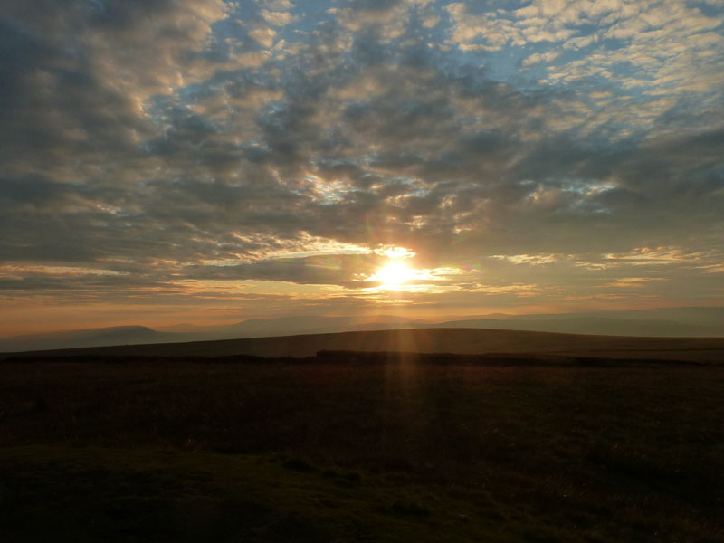 Pendle Sunset