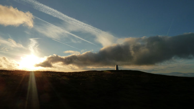 Pendle Sunset