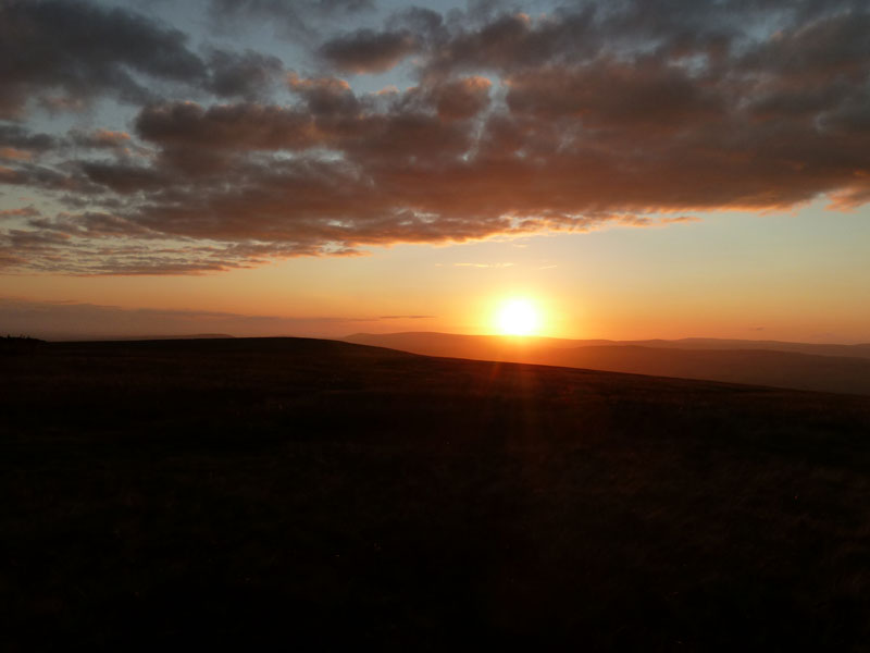 Pendle Sunset