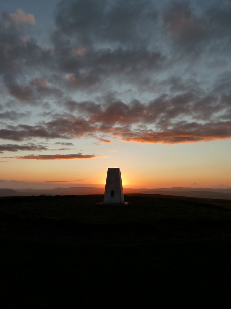 Pendle Sunset
