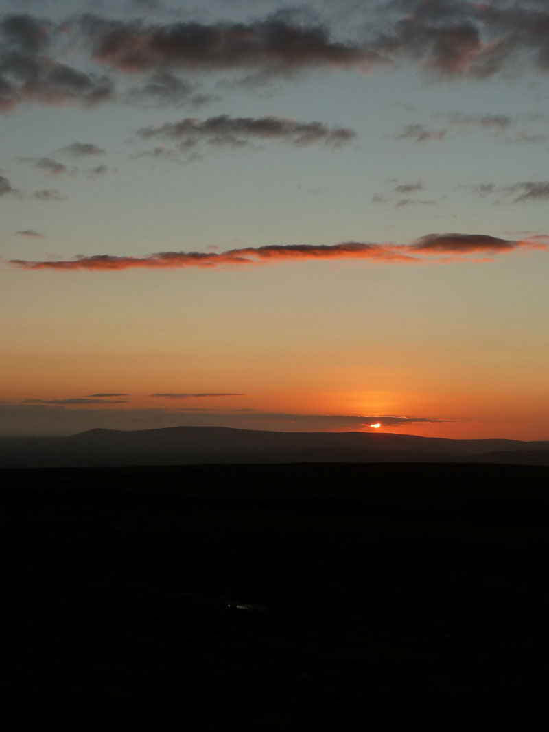 Pendle Sunset