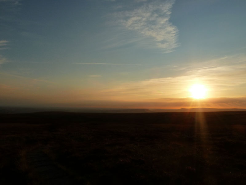 Pendle Sunset