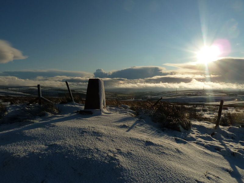 Thieveley Pike Summit