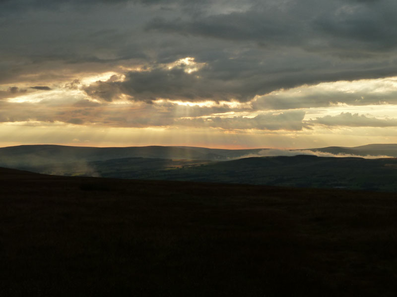 Pendle Sunset