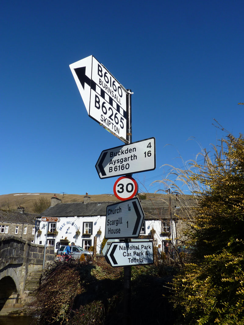 Signs in Kettlewell