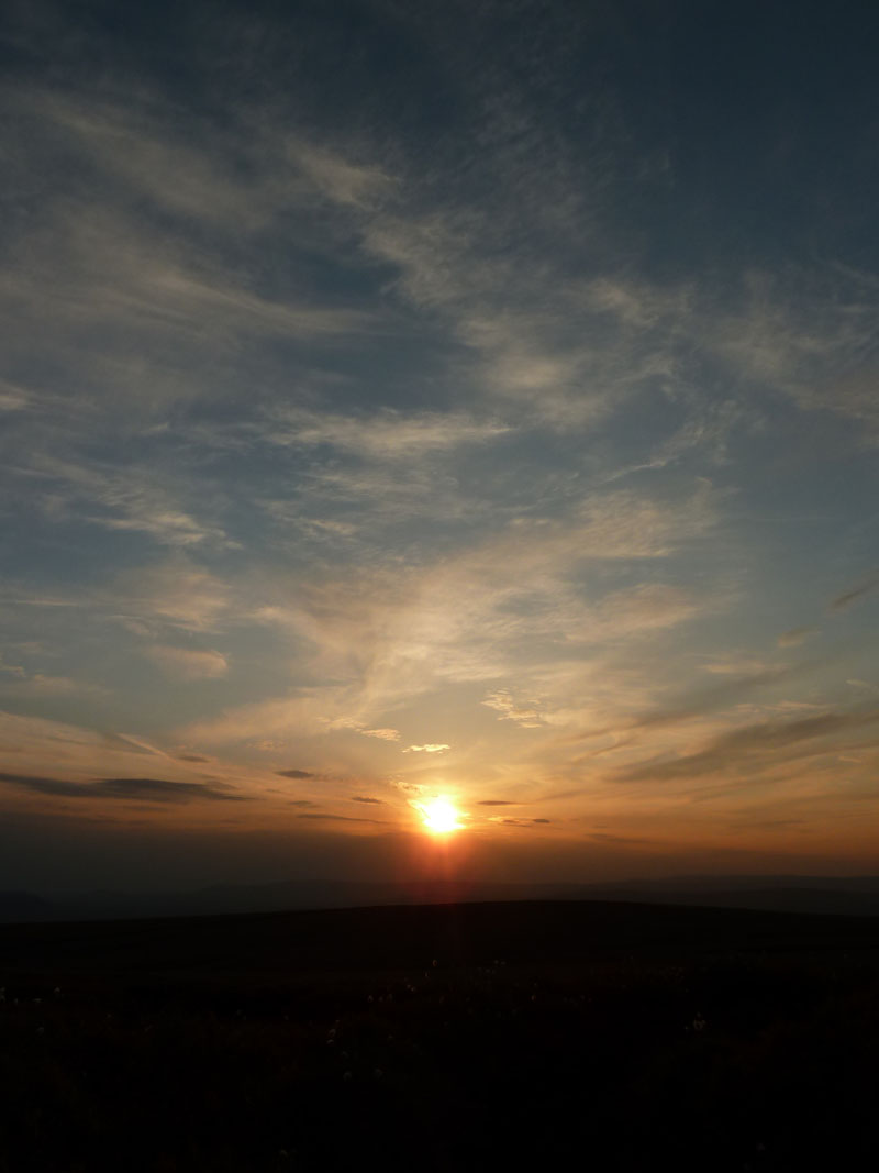 Pendle Sunset