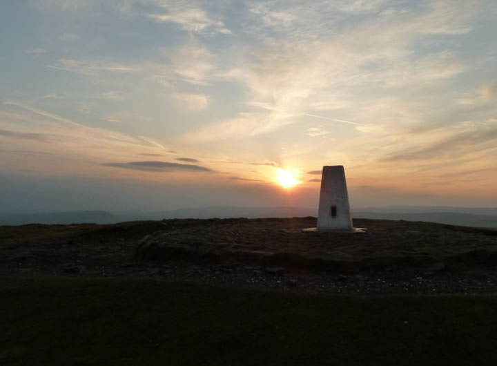 Pendle Sunset