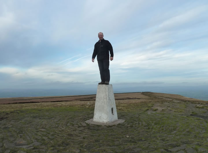 Me on top of Pendle