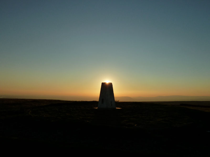 Pendle Sunset