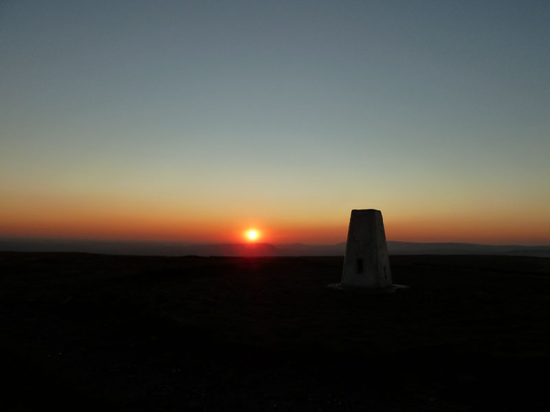 Pendle Sunset